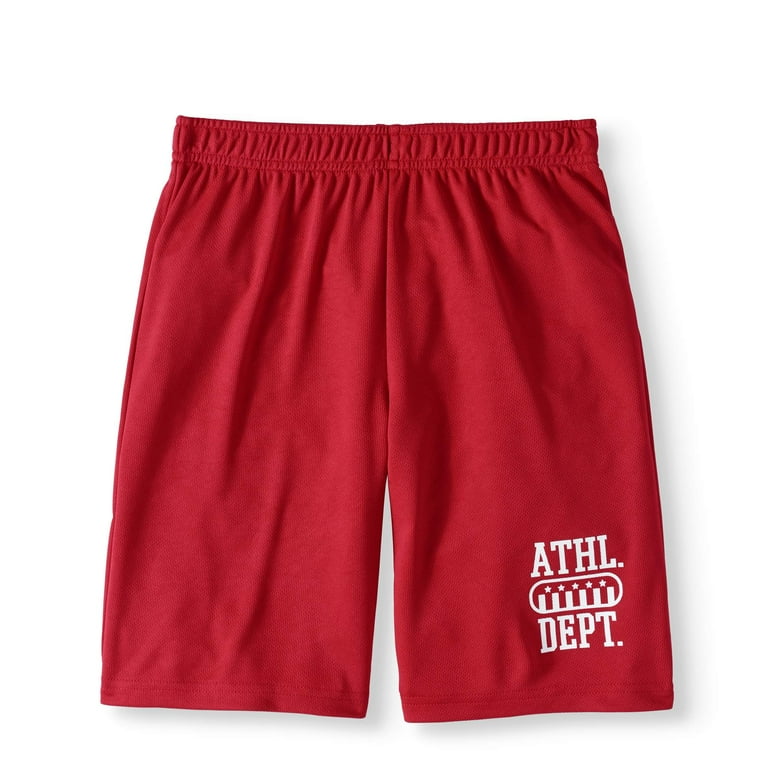 Red shorts shop at walmart