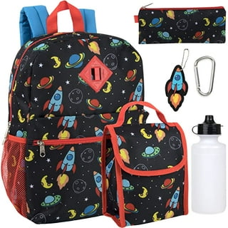 Pokémon School Bag 4 Piece Set | Kids Backpack And Lunch Bag Set With  Pencil Case And Water Bottle | Children's Backpacks | Official Merchandise