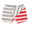 thumbnail image 1 of Boys' 2-Pack Striped Boxer Briefs, Gray & Red - 5-6Y, 1 of 2