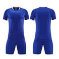 thumbnail image 1 of Boys 2 Piece Athletic Soccer Jersey Sport Team Soccer Uniforms with Shorts Shirt 2026 Blue S, 1 of 6