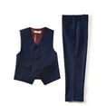 thumbnail image 1 of Boys 2-Piece Formal Wear Set Suit Vest Pants Wedding Pageboy Coming of Age Ceremony or Graduation Performance, 1 of 6