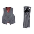 thumbnail image 1 of Boys 2-Piece Formal Wear Set Suit Vest Pants Wedding Pageboy Coming of Age Ceremony or Graduation Performance, 1 of 6