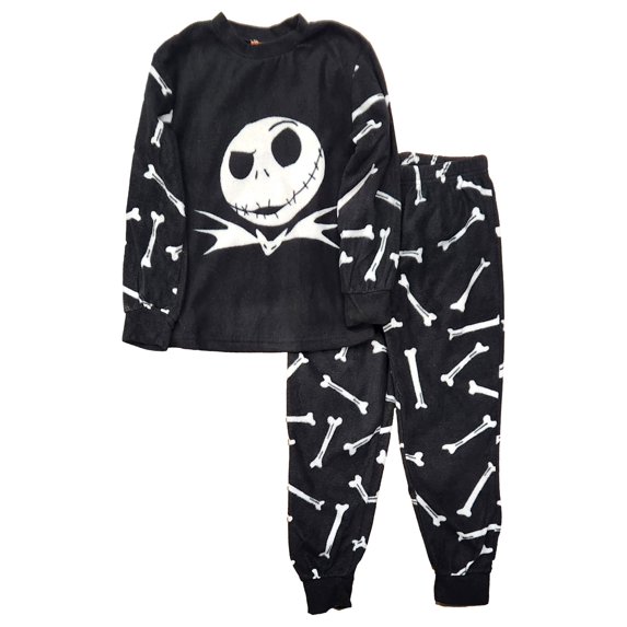Boys 2-Piece Jack Skellington Nightmare Before Christmas Pajama Set Size 5