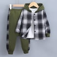 thumbnail image 1 of Boys 2 Piece Set Hoodie and Pants Long Sleeve Hooded Shirt Fall Winter Spring, 1 of 9