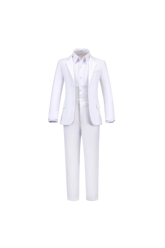Boys 2 Piece Suit Including a Jacket and Pants Suitable for Weddings Graduation Ceremonies and Coming of Age Ceremonies