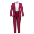 thumbnail image 1 of Boys 2 Piece Suit Including a Jacket and Pants Suitable for Weddings Graduation Ceremonies and Coming of Age Ceremonies, 1 of 2