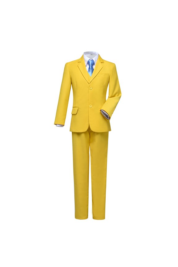 Boys 2 Piece Suit Including a Jacket and Pants Suitable for Weddings Graduation Ceremonies and Coming of Age Ceremonies