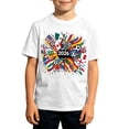 thumbnail image 1 of Boys' 2026 Soccer T-Shirt, Kids' International Flags Football Graphic Tee, Casual Short Sleeve Top, 1 of 4