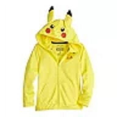 Jumping Beans Boys 4 12 Pokemon Pikachu Zip Hoodie Boy s Yellow