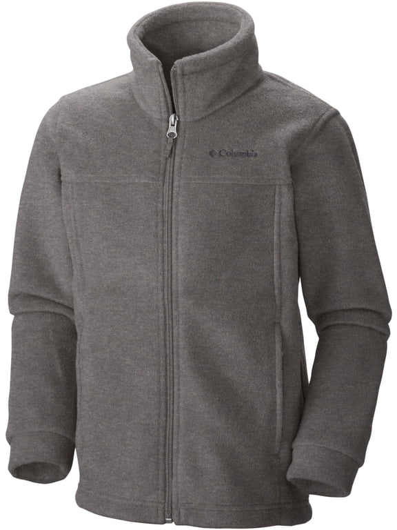 Boys 4-18 Columbia Steens Mountain Lightweight Fleece Jacket Color: Charcoal Heather Size: XXS (4-5)