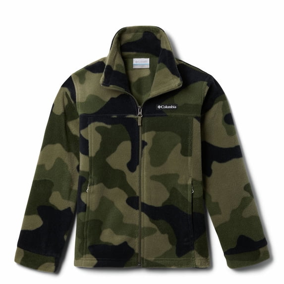 Boys 4-20 Columbia Zing Fleece Jacket Color: Stone Green Mod Size: LARGE
