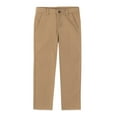 thumbnail image 1 of Boys 4-20 IZOD Flat Front Comfort Waistband Pants in Regular, Slim & Husky Color: Light Pastel Brown Size: 4, 1 of 4