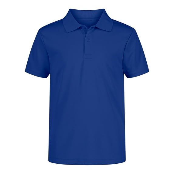 Boys 4-20 IZOD Performance Polo in Regular & Husky Color: Royal Size: L HUSKY