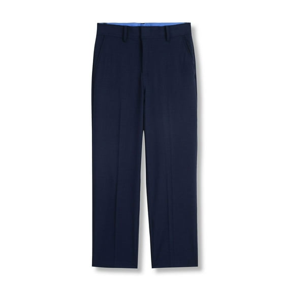 Boys 4-20 IZOD Stretch Suit Dress Pants in Regular & Husky Color: Bank Blue Size: 16