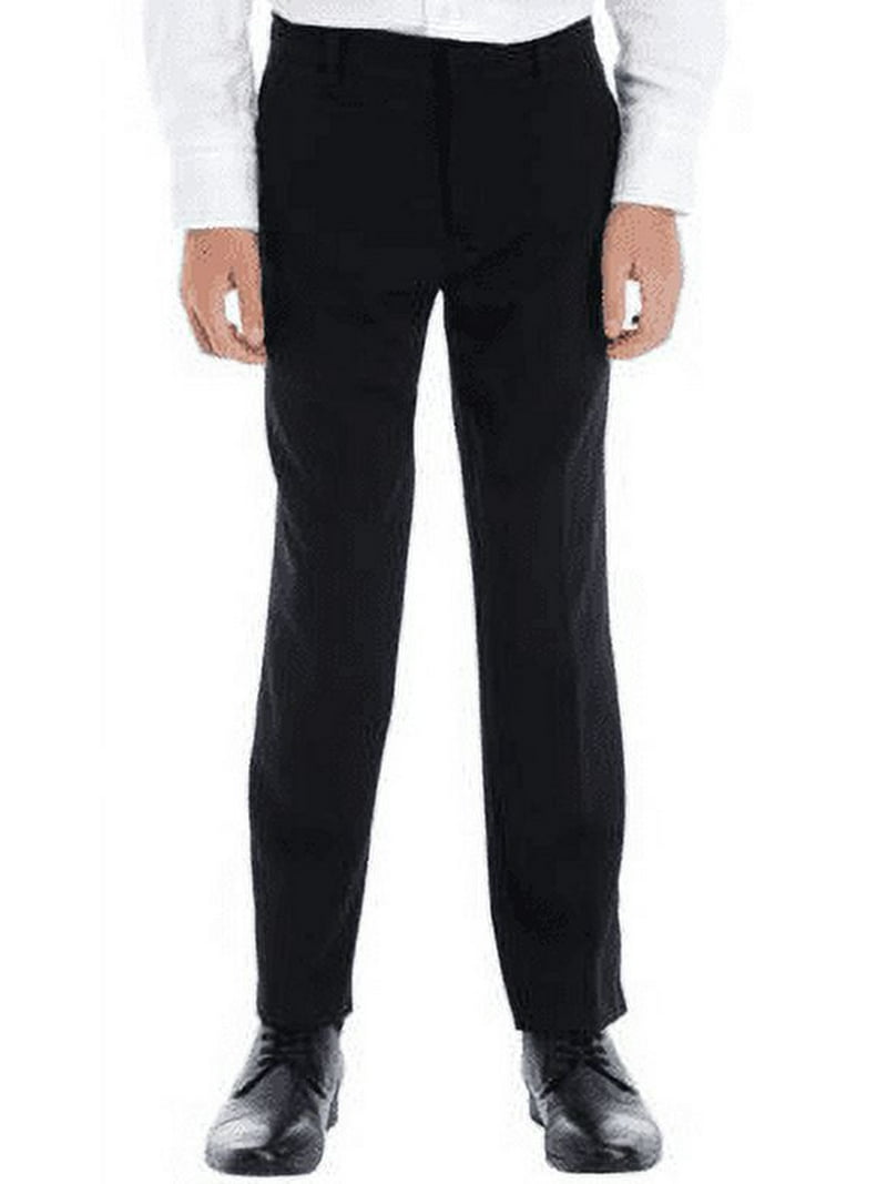 Boys 4-20 IZOD Stretch Suit Dress Pants in Regular & Husky Color: Black  Size: 14 HUSKY - Walmart.com