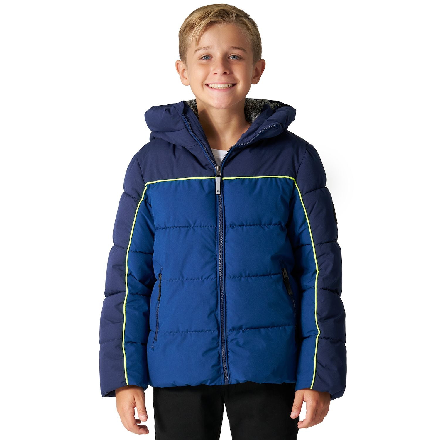 Boys 4-20 ZeroXposur Avalanche Fleece Lined Hooded Puffer