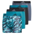 thumbnail image 1 of Boys 4-20 adidas Performance 4-Pack Boxer Briefs Color: Camo Black Arctic Size: SMALL, 1 of 5
