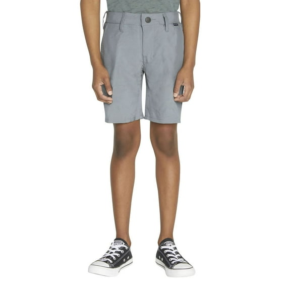 Boys 4-7 Hurley H2O-Dri Walkshorts Color: Cool Gray Size: 4