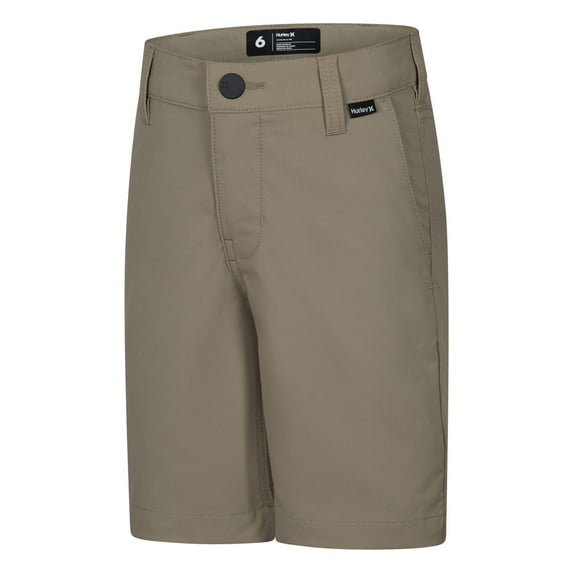 Boys 4-7 Hurley H2O-Dri Walkshorts Color: Khaki Size: 6