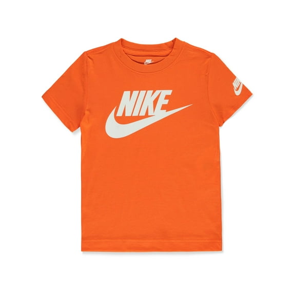 Nike Boys' Futura T-Shirt Color: orange Size: 4