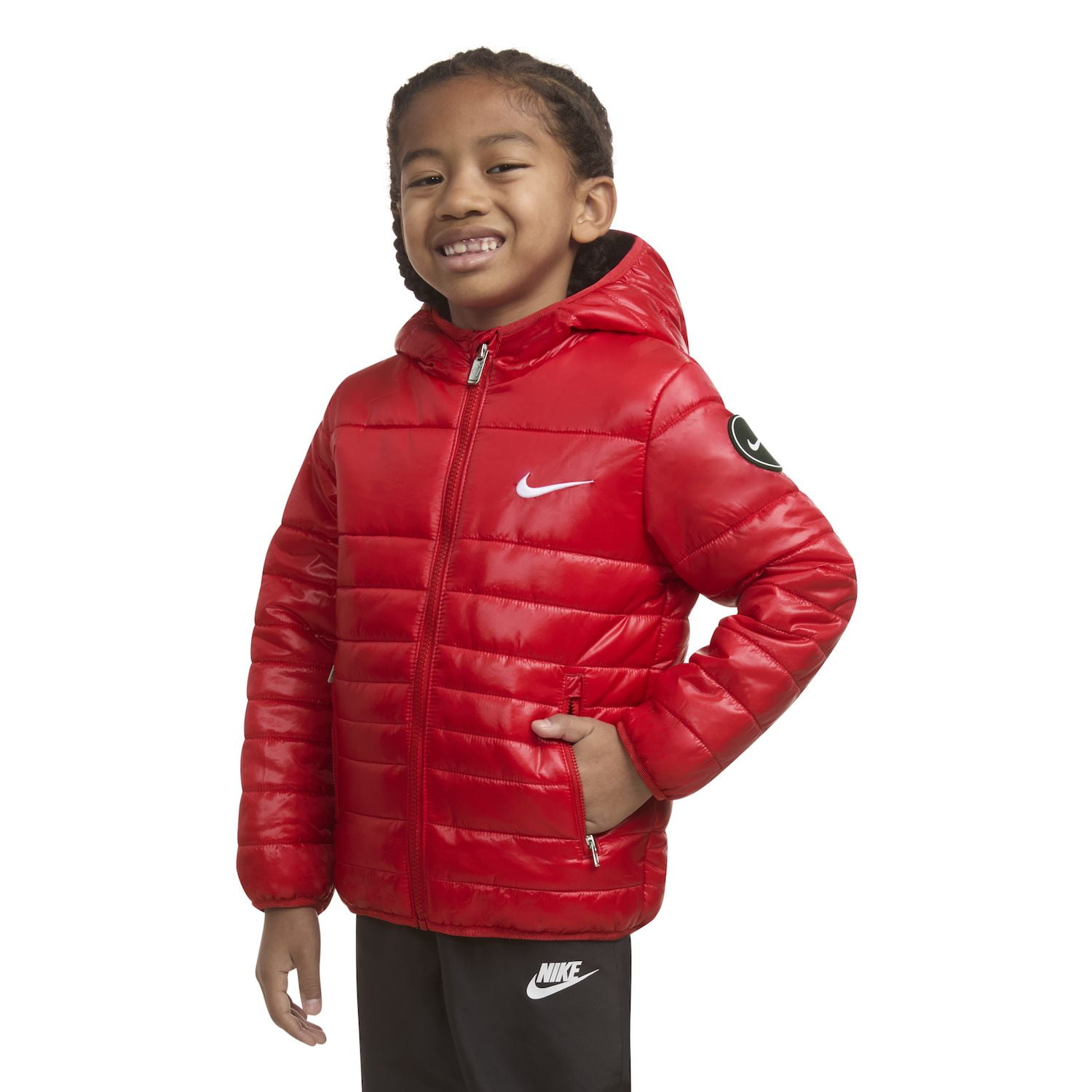 boys red nike jacket