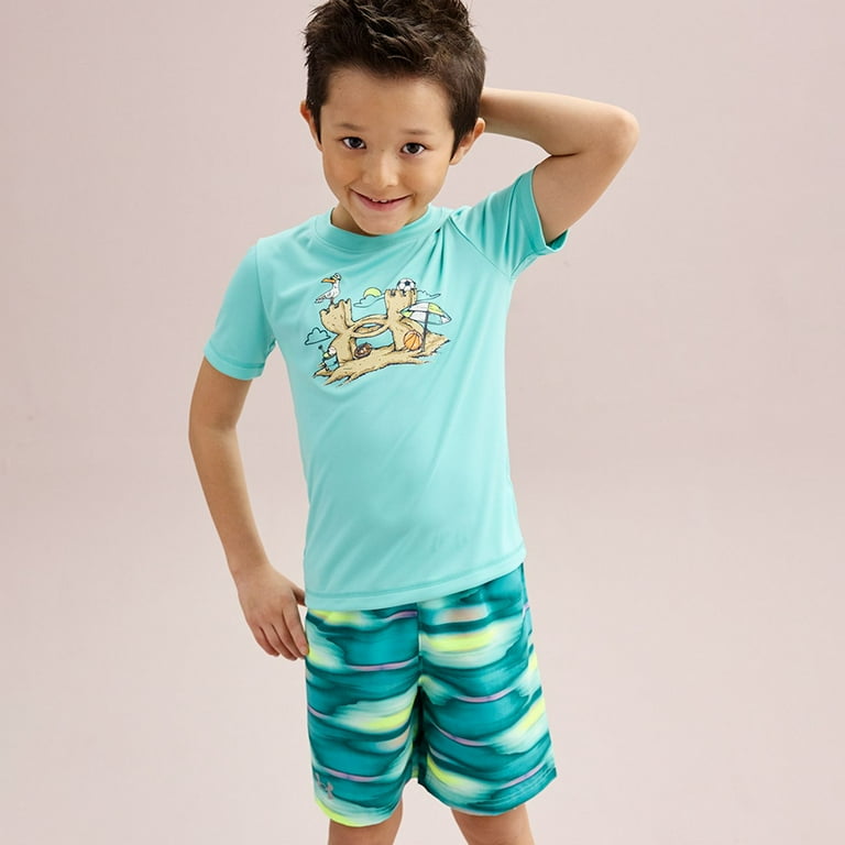 Boys under armour swim shorts best sale