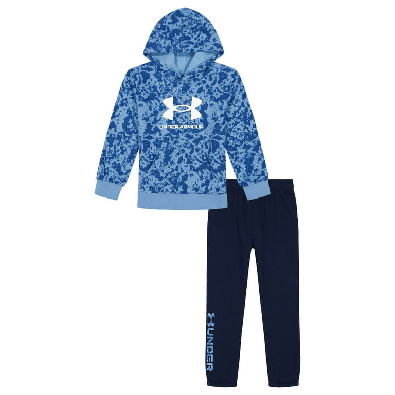 Under armour blue joggers sales