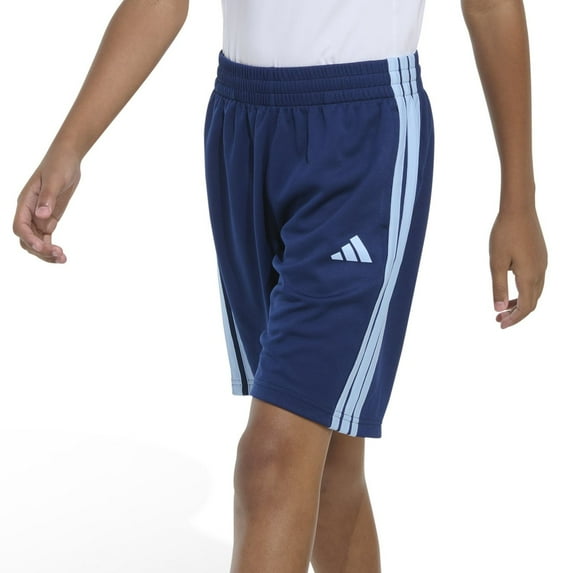 Boys 4-7 adidas Essentials 3-Stripe Shorts Color: Navy Size: 5