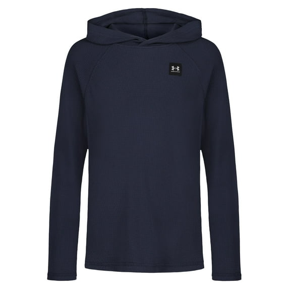 Boys 4-8 Under Armour Hooded Thermal Pullover Color: Washed Navy Size: 6