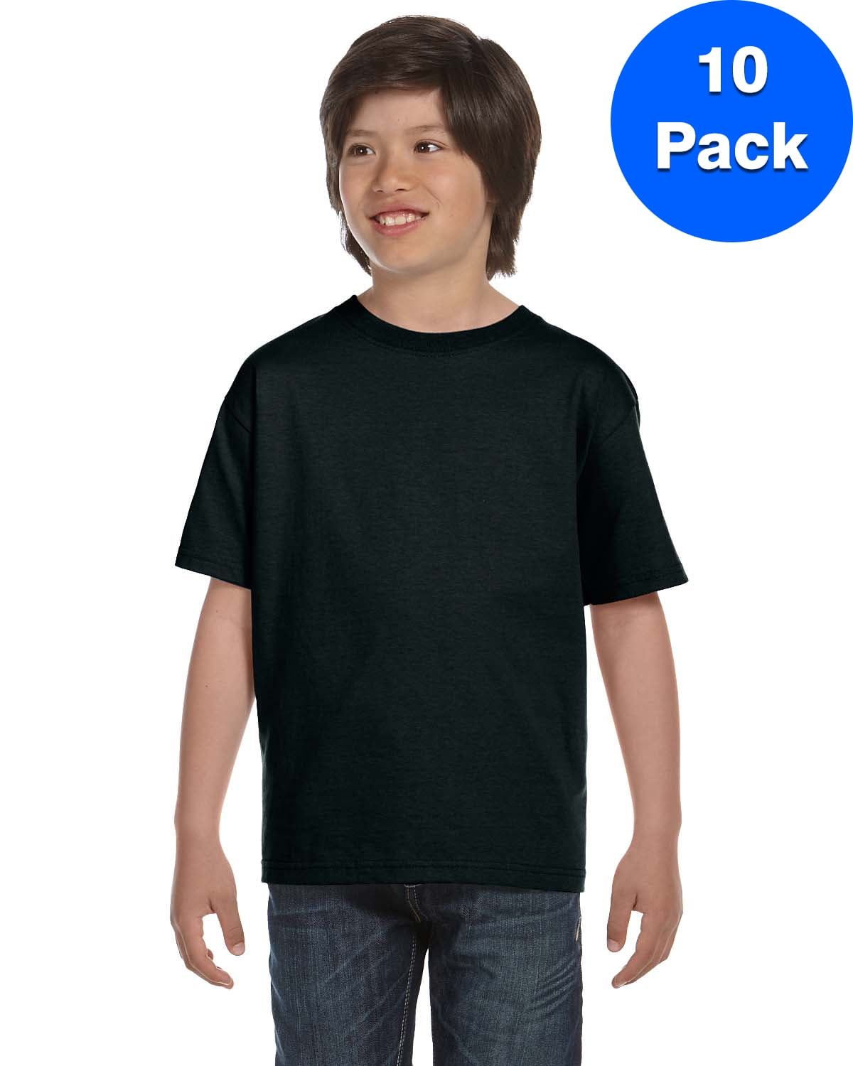 Boys 5.2 oz. ComfortSoft Cotton T-Shirt 5480 (10 PACK)