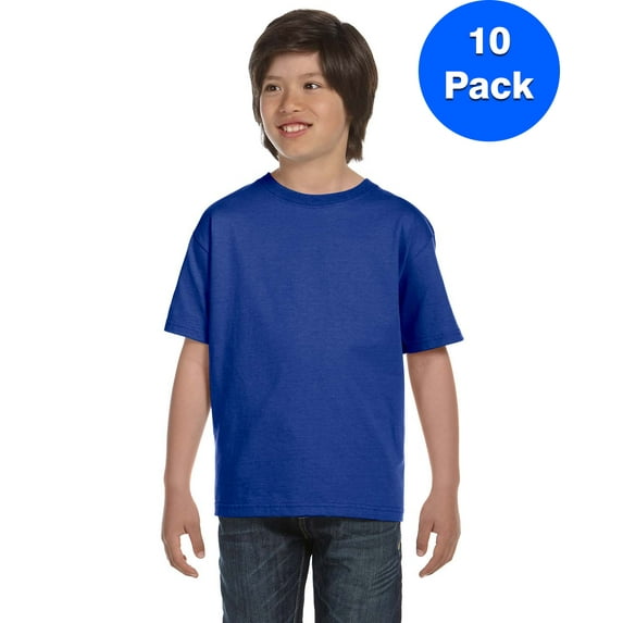 Boys 5.2 oz. ComfortSoft Cotton T-Shirt 5480 (10 PACK)