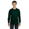 thumbnail image 1 of Boys 5.3 oz. Heavy Cotton Long-Sleeve T-Shirt 10 Pack, 1 of 2