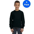 thumbnail image 1 of Boys 5 oz. HD Long-Sleeve T-Shirt 4930B (5 PACK), 1 of 3