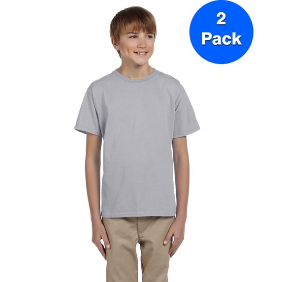 Boys 5 oz.Heavy Cotton HD T-Shirt 3931B (2 PACK)
