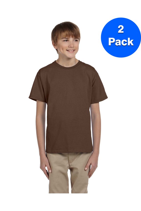 Boys 5 oz.Heavy Cotton HD T-Shirt 3931B (2 PACK)