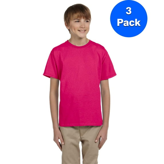 Boys 5 oz.Heavy Cotton HD T-Shirt 3931B (3 PACK)