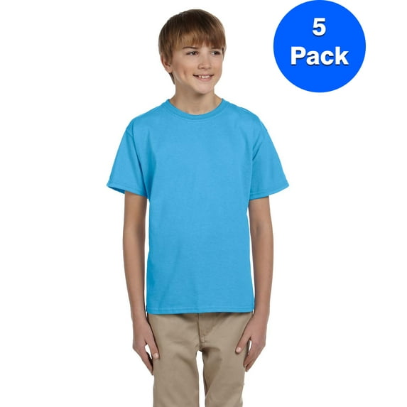 Boys 5 oz.Heavy Cotton HD T-Shirt 3931B (5 PACK)