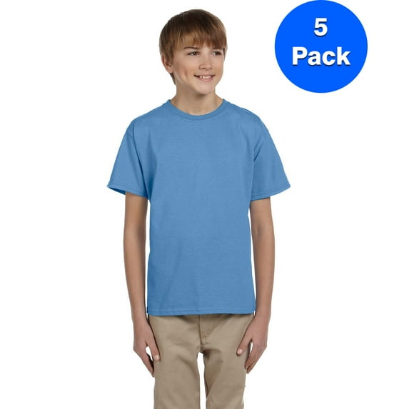 Boys 5 oz.Heavy Cotton HD T-Shirt 3931B (5 PACK)
