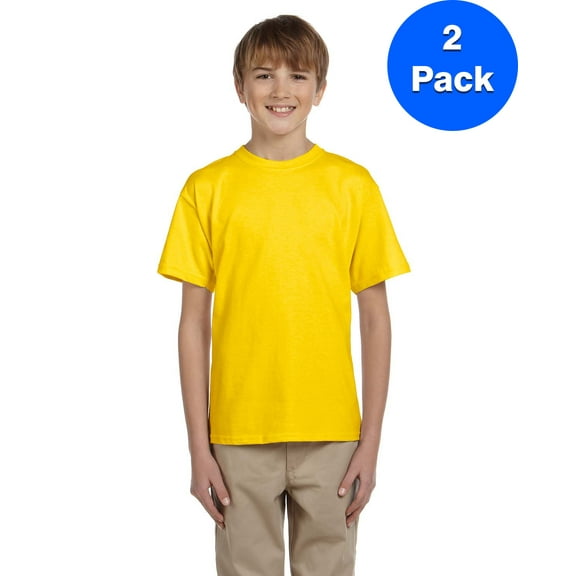 Boys 6.1 oz. Ultra Cotton T-Shirt 2 Pack
