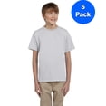 thumbnail image 1 of Boys 6.1 oz. Ultra Cotton T-Shirt 5 Pack, 1 of 2