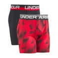 thumbnail image 1 of Boys 6-20 Under Armour 2-Pack Performance Boxer Briefs Color: Red Black Size: SMALL, 1 of 5