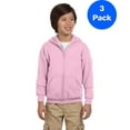 thumbnail image 1 of Boys 7.75 oz. Heavy Blend 50/50 Full-Zip Hood 3 Pack, 1 of 2