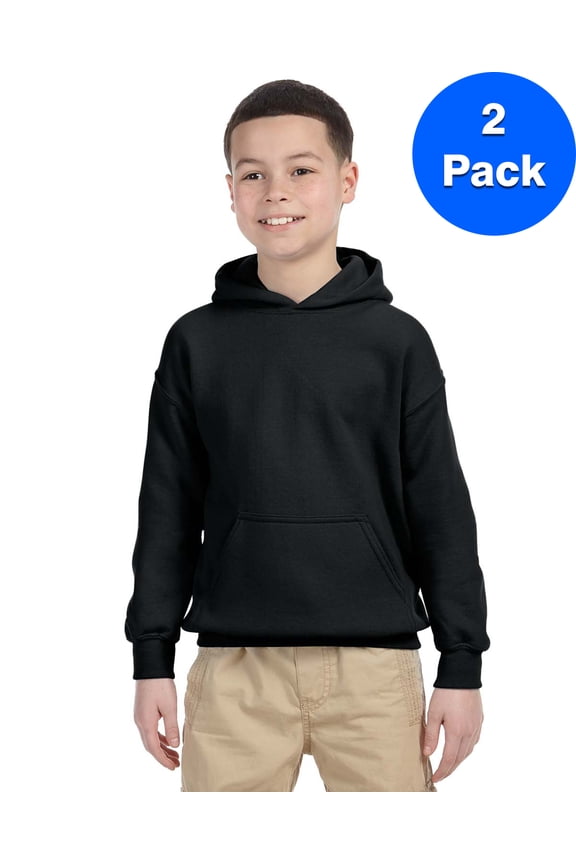 Boys 7.75 oz. Heavy Blend? 50/50 Hood 2 Pack