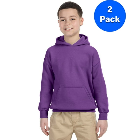Boys 7.75 oz. Heavy Blend? 50/50 Hood 2 Pack