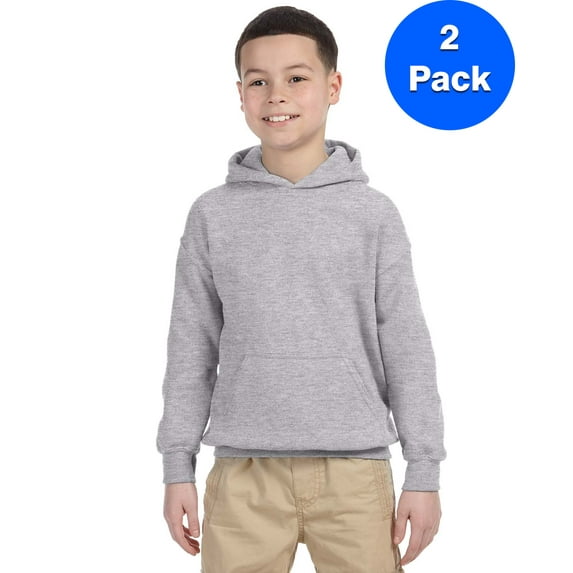Boys 7.75 oz. Heavy Blend? 50/50 Hood 2 Pack