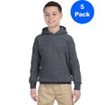 thumbnail image 1 of Boys 7.75 oz. Heavy Blend? 50/50 Hood 5 Pack, 1 of 2