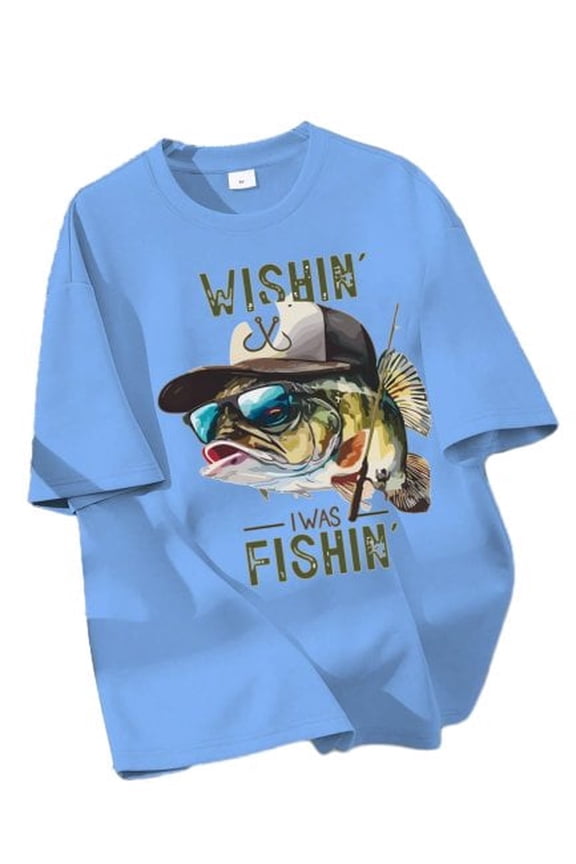 Boys T Shirts Boys Graphic Tees Short Sleeve Funny Fishing Pattern Summer Tops for 8-12 Years