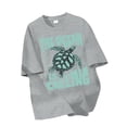 thumbnail image 1 of Boys 8-12Y "The Ocean Is Calling" Sea Turtle Print Short Sleeve T-Shirt, Casual Regular Fit Summer Tee, 1 of 7