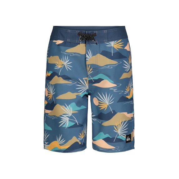 Boys 8-18 Quiksilver Slow Daze Boardshorts Color: Coronet Blue Size: 8