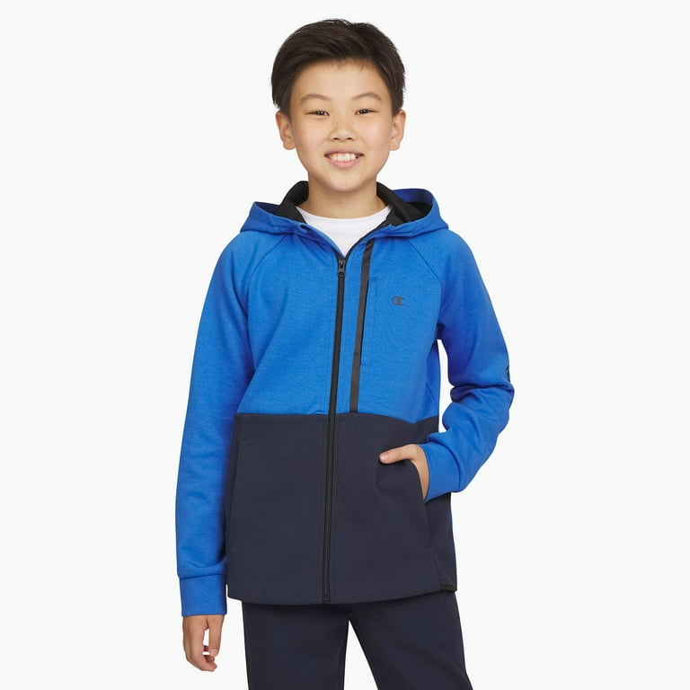 Active blue champion hoodie sales